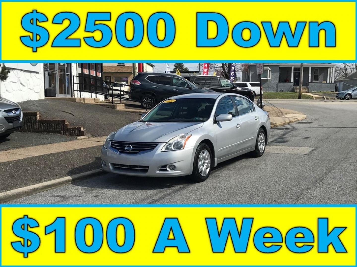 2012 Silver /Gray Nissan Altima 2.5 S (1N4AL2AP2CC) with an 2.5 V4 engine, Automatic transmission, located at 577 Chester Pike, Prospect Park, PA, 19076, (610) 237-1015, 39.886154, -75.302338 - Photo#0